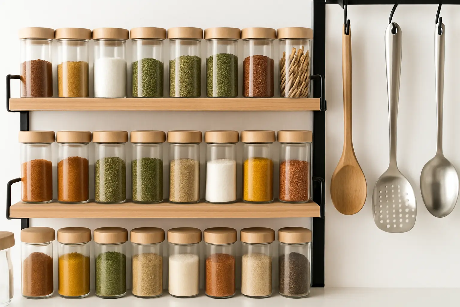 Spice Rack Organization Ideas