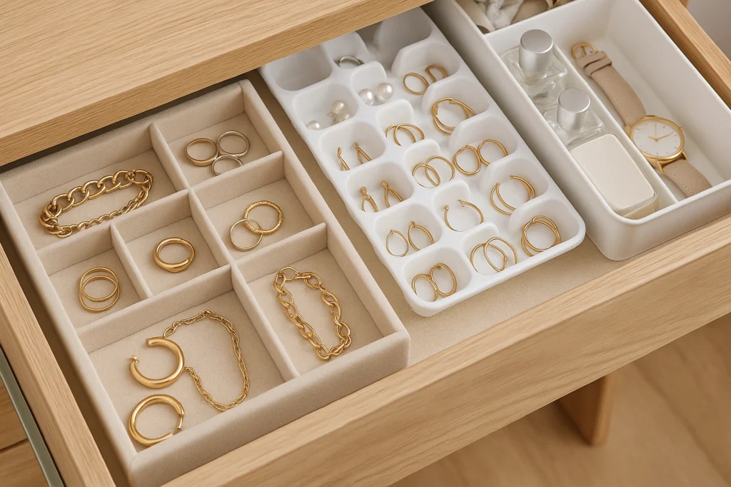 jewelry organizer tips